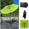 image:imagePure Garden Patio Umbrella with Auto Tilt  10ft Easy Crank Outdoor Umbrella with Vented Canopy for Deck Balcony Porch Backyard or Pool Lime