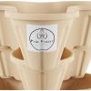 image:imageSet of 3 Stacking Planter Tower  3Tier Space Saving Flower Pots  IndoorOutdoor Vertical Herb and Vegetable Planter by Pure Garden Sand Stone