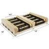 image:imageStalwart Boot and Shoe Cleaner Scrubber Brush Scraper Mat for Home Entryways Mud Room and Garages Doormats for Removing Dirt Mud and Grass