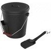 image:imagePure Garden Metal Ash Bucket and Shovel Black 475Gallon