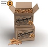 image:imageFatwood Fire Starter Sticks 10lb Box  Indoor or Outdoor 100 All Natural Pine Fire Starters for Campfires Fireplace Firepit Wood Stove or BBQ Grill  Kindling Wood Firewood Lighter by Pure Garden10lbs x 2