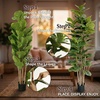 image:imagePure Garden 6FT Artificial Fiddle Leaf Fig Tree with Weighted Pot