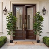 image:imagePure Garden 6FT Artificial Fiddle Leaf Fig Tree with Weighted Pot