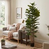 image:imagePure Garden 6FT Artificial Fiddle Leaf Fig Tree with Weighted Pot