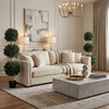 image:imagePure Garden Set of 2 Artificial Trees  5FT Hedyotis Topiary Fake Plants in Weighted Pots  Faux Plants for Indoor Display or Front Porch Decor5ft