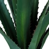 image:imagePure Garden Set of 2 Giant Agave Faux Plants  52Inch Fake Succulents with Pots  Artificial Trees Blend Southwestern Style with Modern Home DecorGreen  Black