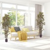 image:imagePure Garden Set of 2 Artificial Bamboo Trees  6FT Fake Plants with Adjustable Leaves  Faux Plants Indoor for Home Restaurant or Office Dcor