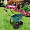image:imagePure Garden Lawn and Garden Spreader  66 Pound Capacity Walk Behind Rotary Broadcast Dispenser for Fertilizer Grass Seed Sand and Salt