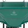 image:imagePure Garden Lawn and Garden Spreader  66 Pound Capacity Walk Behind Rotary Broadcast Dispenser for Fertilizer Grass Seed Sand and Salt