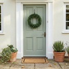 image:imagePure Garden 195Inch Boxwood Wreath Set of 2  Round UV Resistant Artificial Spring Winter Fall or Summer Wreath  IndoorOutdoor Summer Wreaths for Front Door195