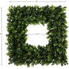 image:imagePure Garden Square Boxwood Wreath for Front Door Green 20