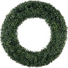 image:imagePure Garden 195Inch Boxwood Wreath Set of 2  Round UV Resistant Artificial Spring Winter Fall or Summer Wreath  IndoorOutdoor Summer Wreaths for Front Door24