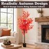 image:imagePure Garden 5FT Artificial Fall Maple Tree in Weighted Nursery Pot